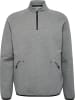 Hummel Trainingsjacke "Tech Fleece Halfzip" in Grau
