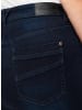sheego Stretch-Jeans in dark blue denim