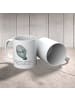 Mr. & Mrs. Panda Kaffeetasse Seekuh Happy mit Spruch in Weiß