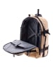 Gladiator 3900 2 Rollen Rucksacktrolley 55 cm Laptopfach in beige