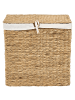 Beliani Wäschekorb LANGSON in Naturfarben/Beige - (W) 30 x (H) 50 x (L) 50 cm