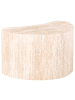 Beliani Couchtisch BILPA in Beige - (W) 35 x (H) 33 x (L) 57 cm
