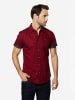KOROSHI Casual poplin Ã¼berall sommer in rot
