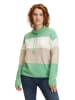 BETTY & CO Strickpullover mit Color Blocking in Green-Nature