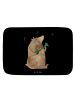 Mr. & Mrs. Panda Badteppich Bär Gitarre ohne Spruch in Schwarz