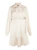 usha BLACK LABEL Damen Midikleid Mit Volant in Beige