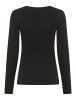 Kangaroos Langarmshirt in Schwarz