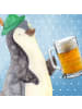 Mr. & Mrs. Panda Gravur Bierkrug Kaffee Tasse mit Spruch in Transparent