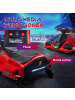 HOMCOM 12V 3-8km/h Kinder Elektro Gokart Rot