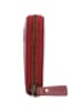 Esquire Peru Geldbörse RFID Schutz Leder 19 cm rot