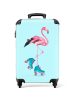 NoBoringSuitCases Suitcase, Handgepäck, Koffer, Reisekoffer Flamingo