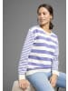Kangaroos Sweatshirt in blau-weiß