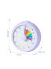 relaxdays Visueller Timer "Regenbogen" in Lila