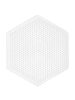 Hama Midi-Stiftplatte gr. Sechseck, weiß - ab 5 Jahren