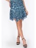 faina Women Skirt in blue black