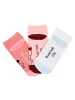 Bluey Kinder Mädchen Sneaker Socken 6er Pack in Mehrfarbig