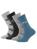 ewers 4er-Set Socken 4er Pack Auto in bunt