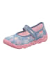 superfit Hausschuh BUBBLE in Blau/Mehrfarbig