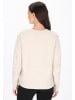 Usha Women Cardigan in cream melange