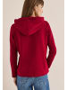 Cecil Kapuzenshirt mit Stickerei in Rot