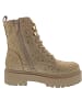 La Strada Schnürstiefelette Beige