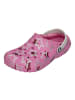 Crocs Hausschuhe CLASSIC LINED DISCO DANCE PARTY CLOG KIDS in rosa