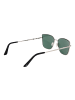 comma Frauen Sonnenbrille Quadratisch Silber