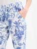 Marie Lund Hose in weiß blau