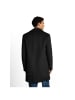 TOM TAILOR Denim Mantel in dark grey melange twill