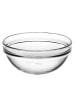 Pasabahce Schale aus Glas im 2er Set – 1135 ml in Transparent