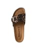 Tamaris Pantolette in BLACK/LEOPARD