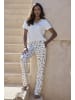VIVANCE DREAMS Pyjama in creme/creme-geblümt