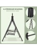 Outsunny Hollywoodschaukel L167 x B123 x H175 cm Schwarz