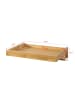 SoBuy Betttablett in Natur - (W) 25 x (H) 9 x (L) 36 cm