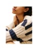 Tommy Hilfiger Blau Beige Leinen Sweatshirt
