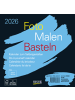 Korsch Kalender - Foto-Malen-Basteln Bastelkalender schwarz quer 2026