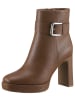 Aniston SHOES Stiefelette in cognacfarben