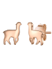 Glanzstücke München Ohrstecker Alpaka Sterling Silber in roségold