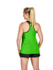 erima Change By Erima Tanktop in green/schwarz/weiss