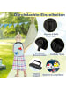 COSTWAY 2 teiliger Kinderkoffer+ Rucksack in Hellblau