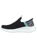 Skechers Slip-On Sneaker "ULTRA FLEX 3.0 COLORY WILD" in Schwarz / Mehrfarbig