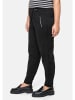 sheego Joggpants in schwarz