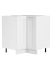 ebuy24 Küchenunterschrank Colura Weiß 76 x 76 cm