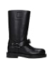 Burberry Schwarz Leder Stiefel