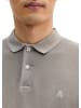 Marc O'Polo Poloshirt Piqué shaped  garment-dyed in Frozen Taupe