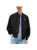 Tommy Hilfiger Schwarz Recycelte Baumwolle Bomberjacke