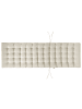 Beliani Auflagen CESANA PREMIUM in Beige - (W) 56 x (H) 5 x (L) 192 cm