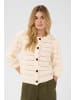 SAINT TROPEZ Strickjacke RiverSZ Gerade Passform in Pearled Ivory
