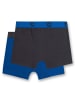 Sanetta Boxershort 2er Pack in Blau/Grau