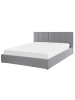 Beliani Doppelbett DREUX in Grau - (W) 171 x (H) 90 x (L) 214 cm